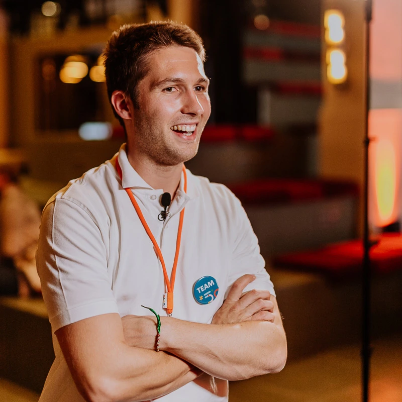 André Timm, fundador d'Aprendre Creant — enginyer industrial i impulsor d'innovació educativa